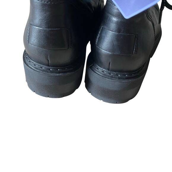 Anthony Veer Sophia Lace-up Leather Combat Boots Women's 10.5 Classic Casual - Picture 4 of 10